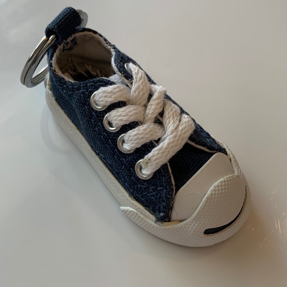 Converse Jack Purcell Mini Sneaker Key Chain